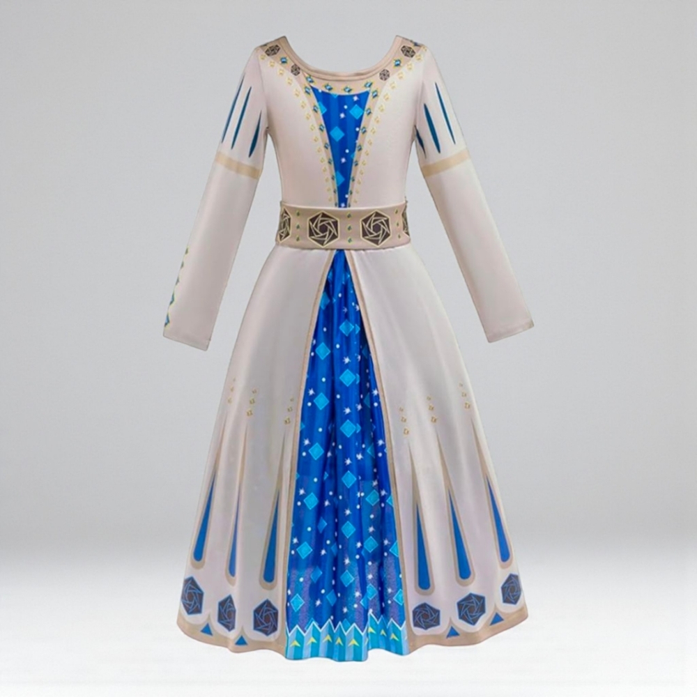 Kids Wish Queen Amaya Inspired Costume, New